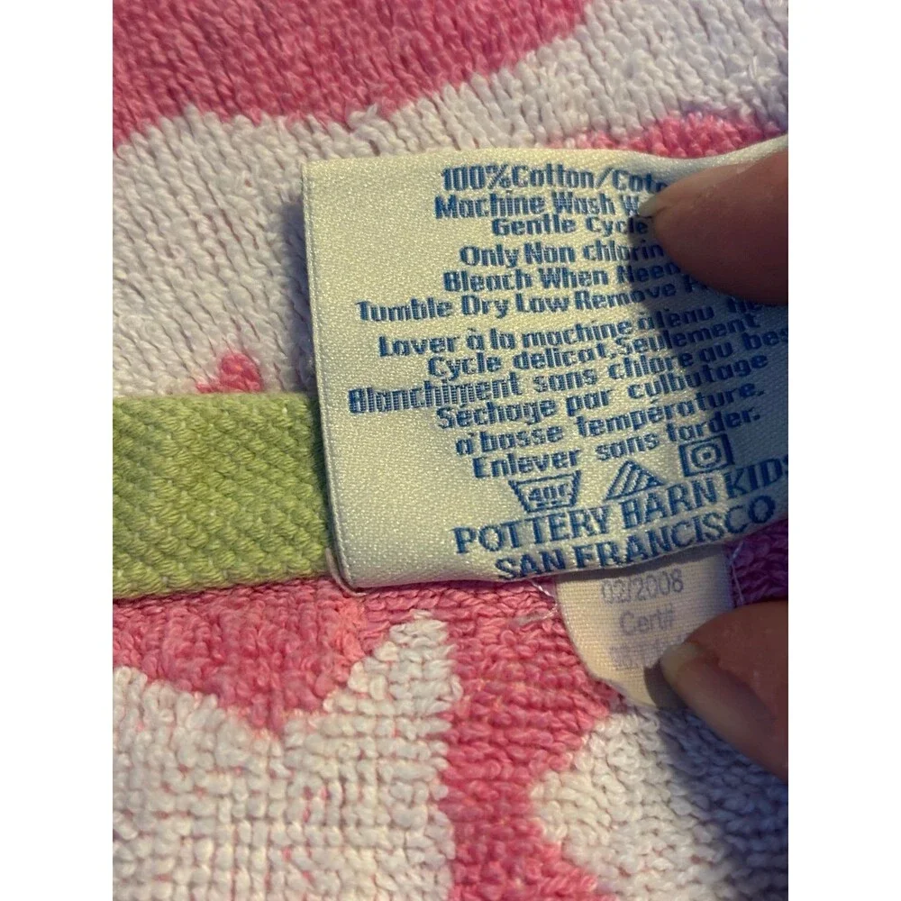 Pottery Barn Kids wash wear